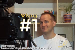 Artikelbild Senf-Report - Mein erster Vlog Monatsübersicht #1