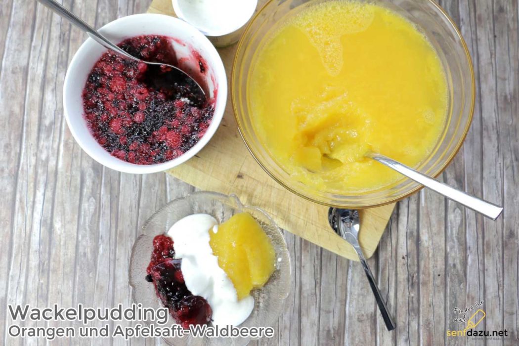 Orangen – Wackelpudding und Wackelpudding Rote Grütze Rezept