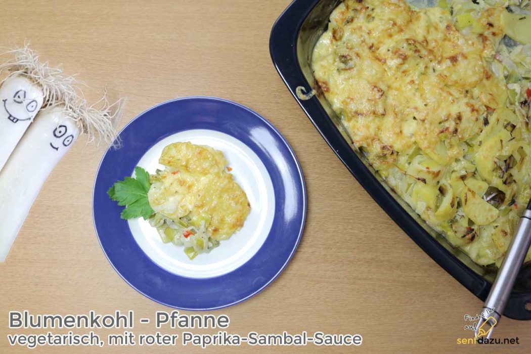 Gratin mit Kartoffeln und Porree – Einfaches Reste – Rezept