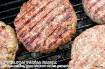 Hamburger Patties - Rezept - Homemade Patty Burger zum Selber machen
