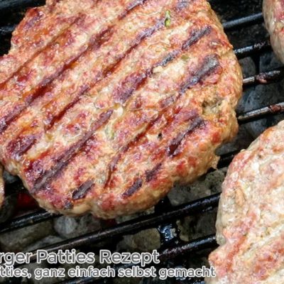 Hamburger Patties - Rezept - Homemade Patty Burger zum Selber machen