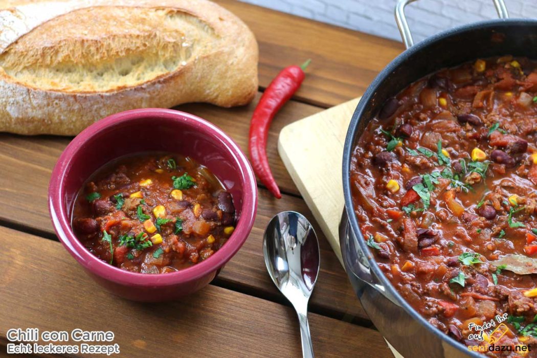 Chili con Carne Rezept – Super leckeres Chili