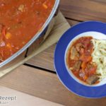 Gulasch Rezept - Ungarisch Style als Schmorgericht