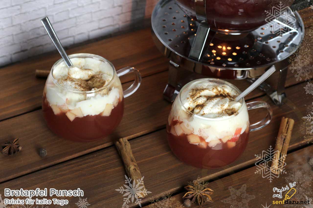 Bratapfel Punsch Rezept - schnell, einfach und verdammt lecker