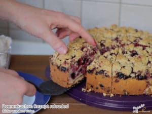 Kuchen anschneiden