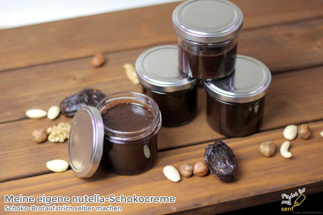 Meine eigenes nutella-Schokocreme Rezept – Brotaufstrich selber machen