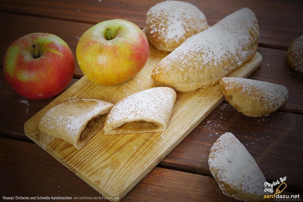 Apfeltaschen – Einfach, Schnell und lecker