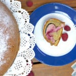 Käsekuchen mit Himbeeren Rezept oder Rührkuchen trifft Käsekuchen