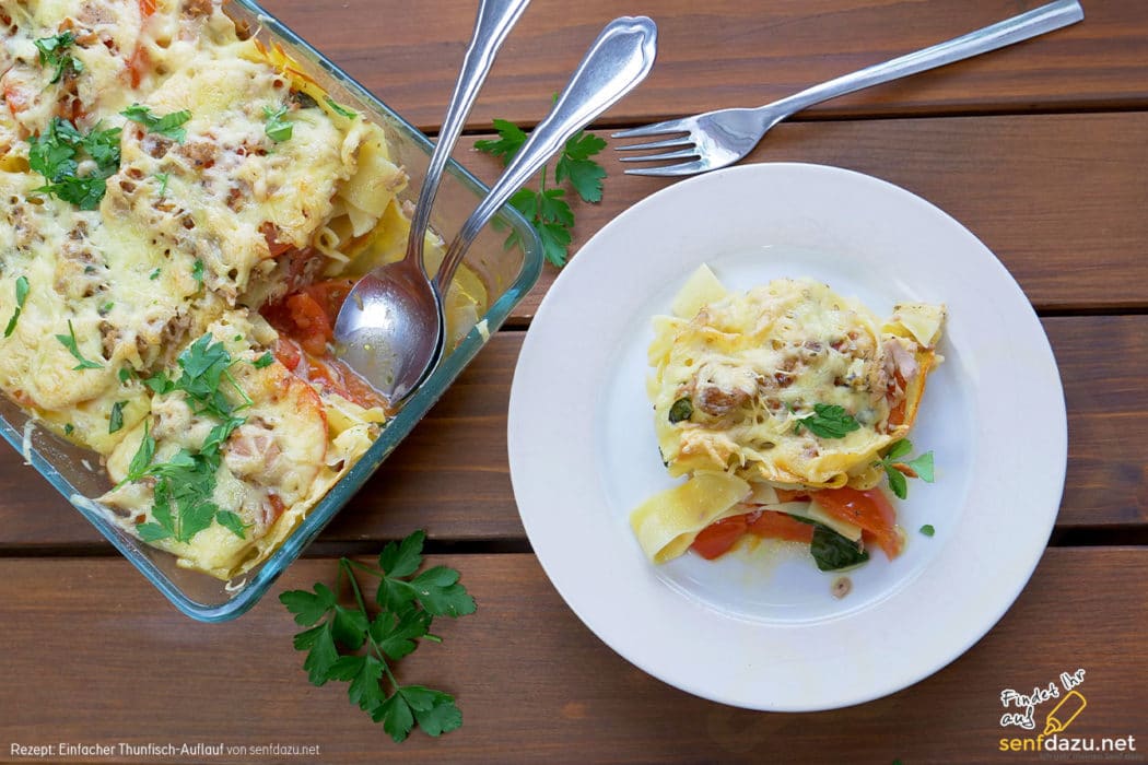 Thunfisch Auflauf ala naturell Rezept