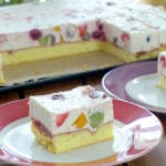 Joghurt Obstschnitten Rezept - Frischer und Fruchtiger Kuchen mit Obst