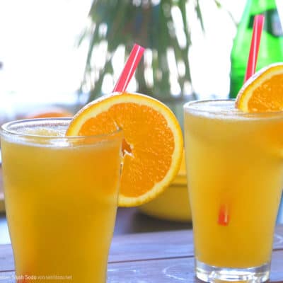 Orangen Zitronen Limetten Slush Soda Rezept - Drink / Getränk das für Erfrischung sorgt