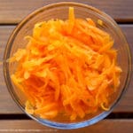 Möhrensalat Rezept - Salat mit Möhren und Orange